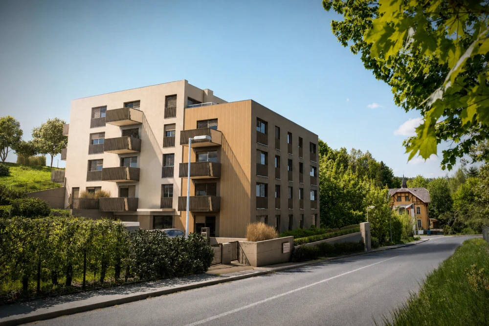 Vizualizace novostavby