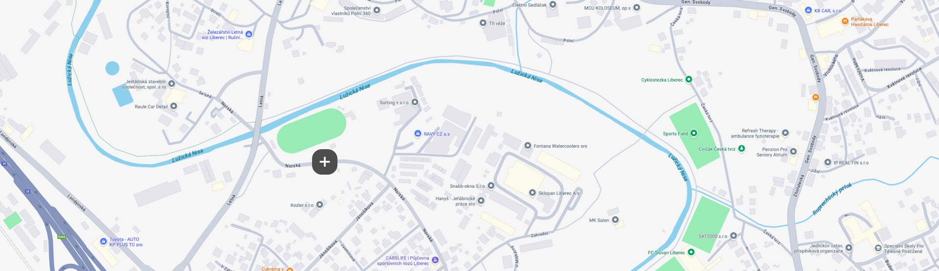 Mapa nového bydlení Norská Living